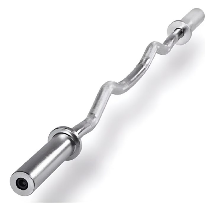 BARRA OLIMPICA TIPO Z 120cm CURVA METAL